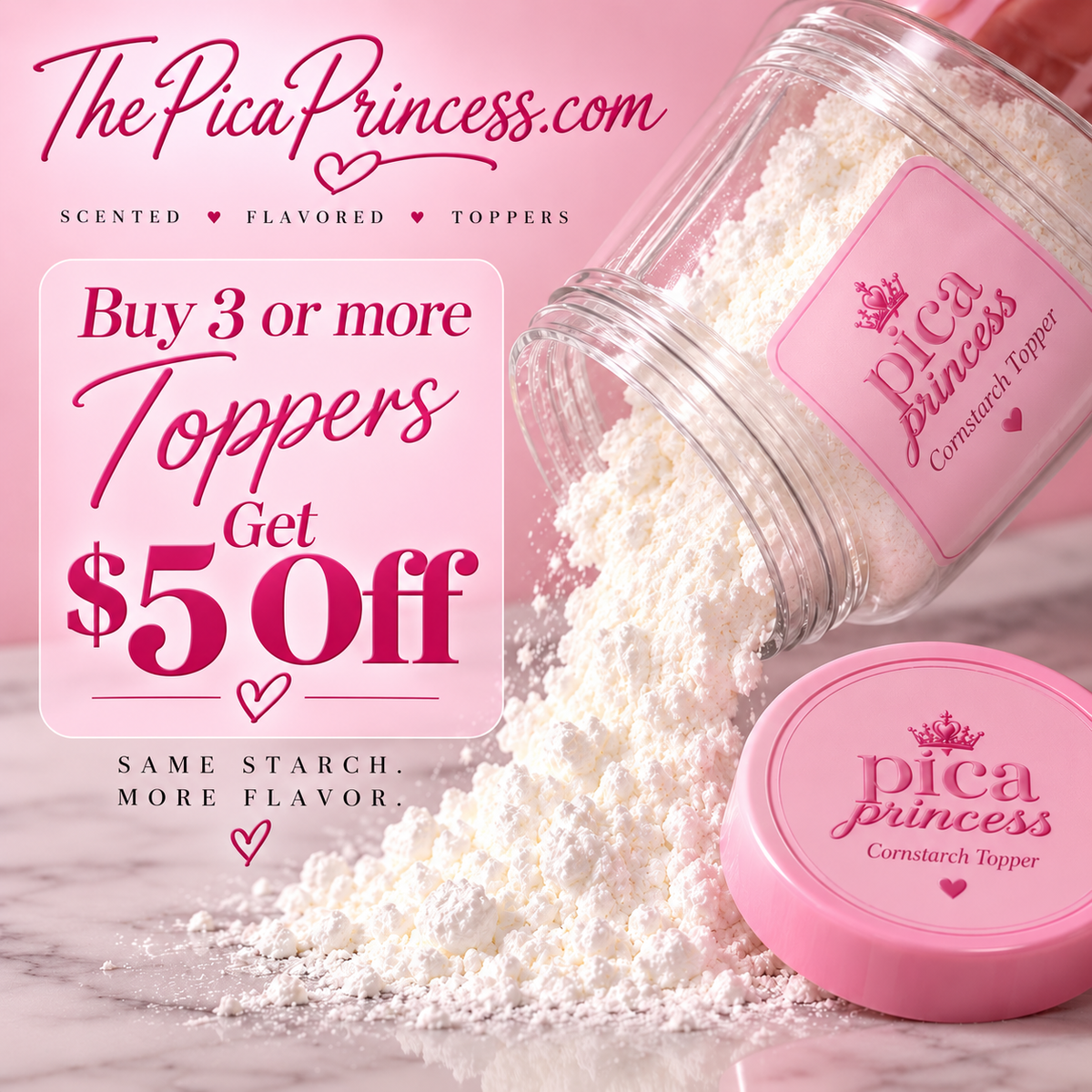 Scented & Flavored Toppers